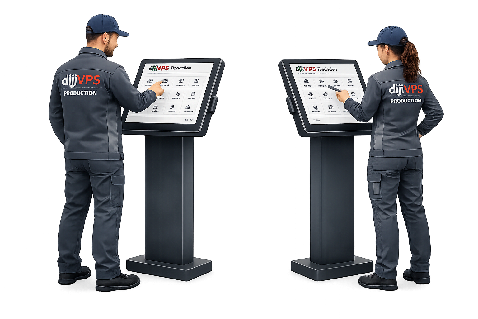 Kiosk ve tablet ile veri girisi